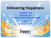 Zappos - PubCon - 11-10-09